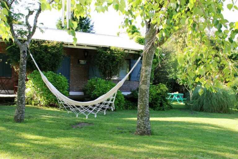 Cabañas con pileta climatizada y parrilla en Tandil